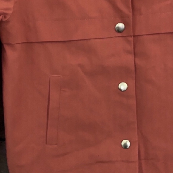 Janie and jack orange button front jacket - Picture 4 of 5